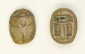 Makare Hatshepsut Prints: Scarab: Maatkara (Hatshepsut), Egypt, New Kingdom, Dynasty 18