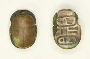 Scarab: Menkheperra (Thutmose III), Egypt, Third Intermediate Period