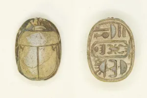 Scarab: Menkheperura (Thutmose IV), Egypt, New Kingdom, Dynasty 18, Reign of Thutmose IV