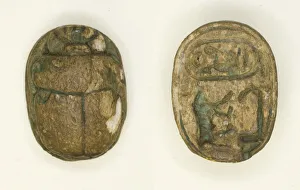 Scarab: Nebmaatra (Amenhotep III), Egypt, New Kingdom, Dynasty 18