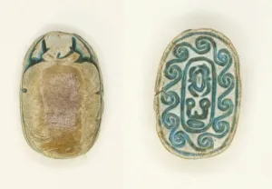 12th Dynasty Prints: Scarab Seal of Sesostris I, Egypt, Middle Kingdom, Dynasty 12 (1991-1784 BCE)