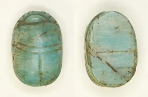 12th Dynasty Prints: Scarab: Uninscribed, Egypt, Middle Kingdom (?), Dynasties 11-12 (about 2055-1773 BCE)
