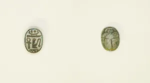 Scarab: Wish Formula, Egypt, New Kingdom, Dynasties 18-20 (about 1550-1069 BCE)