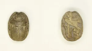 Scarab: Wish Formula, Egypt, New Kingdom-Late Period, Dynasties 19-26 (about 1295-525 BCE