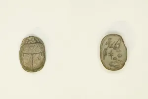 Scarab: Wish Formula, Egypt, New Kingdom-Late Period, Dynasties 18-26 (about 1550-525 BCE