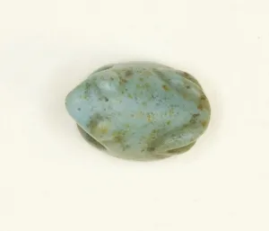 Scaraboid: Frog, Egypt, New Kingdom, Dynasties 18-20 (about 1550-1069 BCE)