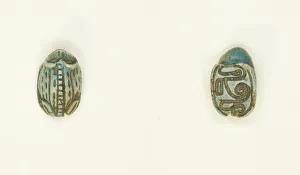 Soapstone Prints: Scaraboid: Frog, Egypt, Second Intermediate Period-Early New Kingdom, Dynasties 15-18