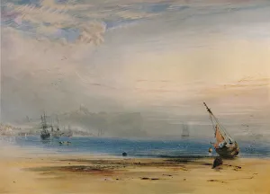 Scarborough from across the Bay, 1850, (1935). Artist: Anthony Vandyke Copley Fielding