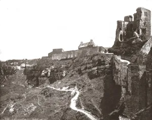 Scarborough Prints: Scarborough Castle, North Yorkshire, 1894. Creator: Unknown