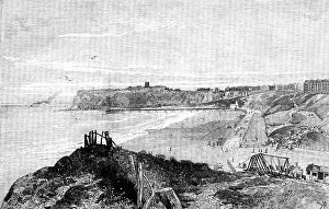 Pier Prints: Scarborough: view from the North, 1890. Creator: Unknown