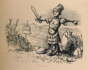 Scarecrow Prints: A Scare-crow, 1852. Artist: John Leech