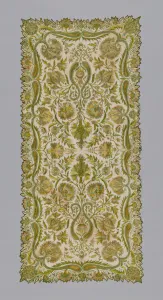 Buta Collection: Scarf, India, Late 19th century. Creator: Unknown