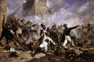 Joaquin Collection: Scene of the 2nd of May in Madrid, 1884
