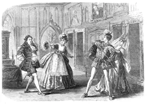 Scene from Ages Ago, at the Gallery of Illustration, 1870. Creator: Unknown