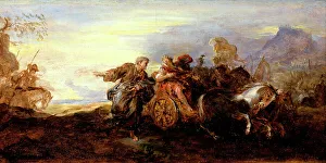 Scene from Ancient History, between c1680 and c1690. Creator: Joseph Parrocel