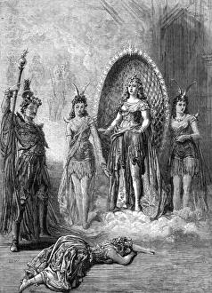 Musical Prints: Scene from Babil and Bijou, at Covent Garden Theatre, 1872. Creator: Unknown