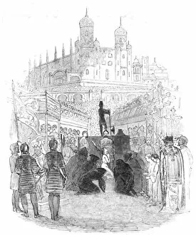 Scene from Balfe's opera 'The Daughter of St. Mark', 1844. Creator: Unknown