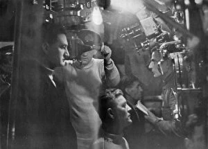 Scene on board a British submarine, World War II, 1945. Creator: Unknown