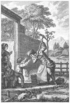 Sledgehammer Prints: Scene from Confessions by Jean-Jacques Rousseau, 1782-1789