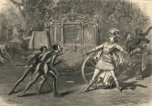 Covent Garden Prints: Scene from the Covent Garden Pantomime, 1878. Creator: David Henry Friston