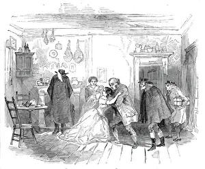 Scene from The Cricket on the Hearth, at the Lyceum Theatre, 1845