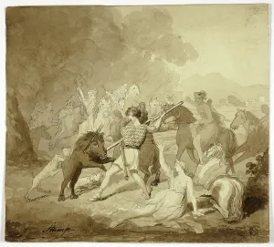 Cymbeline Prints: Scene from Cymbeline, n.d. Creator: Samuel John Stump