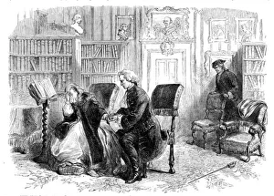 Bookshelves Prints: Scene from David Garrick, at the Haymarket Theatre: Garrick