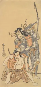 Scene from the Drama 'Soga Moyo Aigo no Wakamatsu', dated 1769 Scene from the Drama 'Soga Moyo Aigo no Wakamatsu', dated 1769