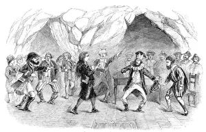 Last scene of The Enchanted Isle at Drury Lane Theatre, 1860. Creator: Unknown. Last scene of The Enchanted Isle at Drury Lane Theatre, 1860. Creator: Unknown