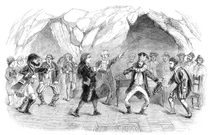 Charity Event Prints: Last scene of The Enchanted Isle at Drury Lane Theatre
