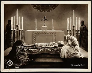 Lang Prints: Scene from the film The Nibelungen: Siegfried by Fritz Lang