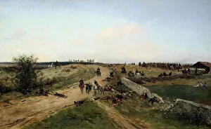 Alphonse De Collection: Scene from the Franco-Prussian War, 1870, 19th century. Artist: Alphonse de Neuville