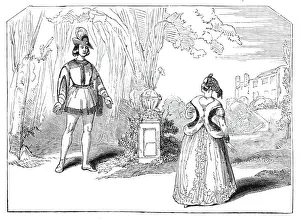 Panto Prints: Scene from Graciosa and Perciney, at the Haymarket Theatre, 1844