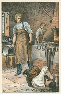 Dickensian Gallery: Scene from Great Expectations by Charles Dickens, (London c1870). Artist: Charles Green