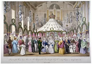 Adelaide Of Saxe Coburg Meiningen Gallery: Scene in the Hanover Square Rooms, Westminster, London, 1833