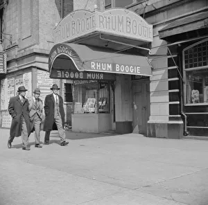 Gordon Roger Alexander Buchanan Parks Prints: Scene in Harlem, New York, 1943. Creator: Gordon Parks