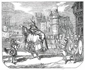 Panto Prints: Scene from Harlequin and Humpty-Dumpty