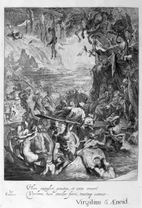 Michel De Prints: Scene of Hell, 1655. Artist: Michel de Marolles