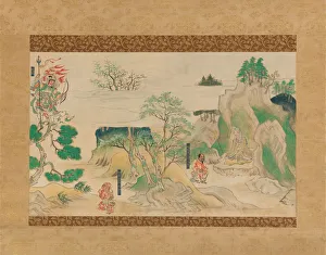 Scene from The Illustrated Legends of Jin oji Temple (Jin oji engi emaki)