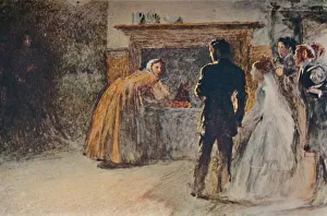 Currer Bell Gallery: Scene from Jane Eyre, c1870, (c1950). Creator: Fred Walker