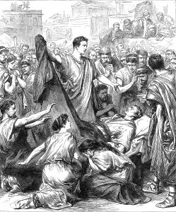 Murdered Prints: Scene from 'Julius Caesar