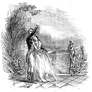 Helena Prints: Scene from The Lady of Lyons'at the Haymarket Theatre, 1845. Creator: Unknown