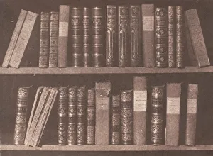 Fox Talbot Prints: A Scene in a Library, before March 22, 1844. Creator: William Henry Fox Talbot