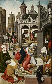 The Netherlands Collection: Scene from the life of Saint Roch, 1517. Creator: Orley, Everaert (Everard), van (c