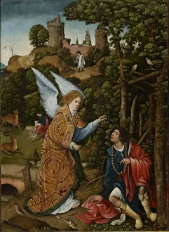 Scene from the life of Saint Roch, 1517. Creator: Orley, Everaert (Everard), van (c