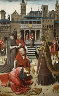 Scene from the life of Saint Roch, 1517. Creator: Orley, Everaert (Everard), van (c