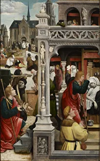 Scene from the life of Saint Roch, 1517. Creator: Orley, Everaert (Everard), van (c