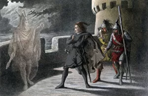 A scene from Macbeth, c17th century