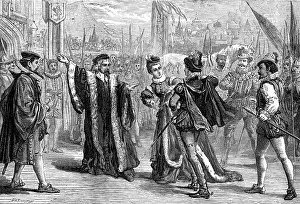Hose Prints: Scene from Mary, Queen o Scots