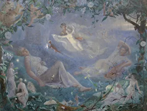 Pagan Collection: Scene from A Midsummer Nights Dream, 1873. Creator: Simmons, John (1823-1876)
